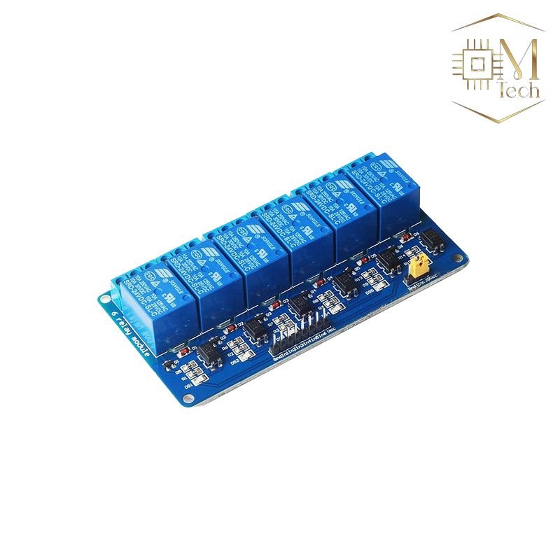 Addressable Six Relay Module 6 Channel Relay Module with light coupling 5V - M-Tech Smart
