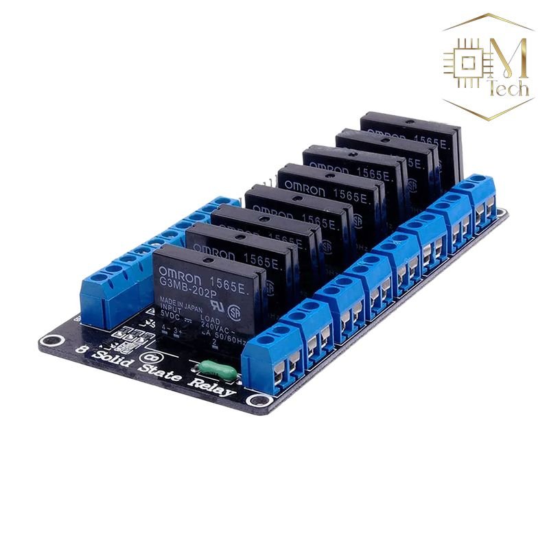 Oregon Solid State Module 8 Channel 5v Low Level Solid State Relay Module - M-Tech Smart